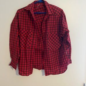 mens button down flannel